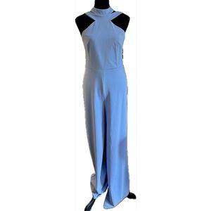 Bebe Light Blue Jumpsuit